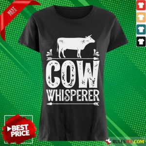 Cow Whisperer Ladies Tee