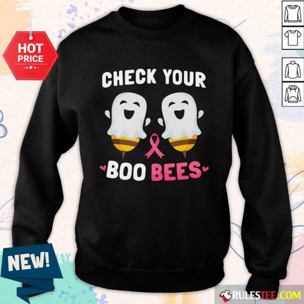Fantastic Check Your Boo Bees Sweater