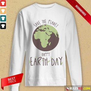 Fantastic Save The Planet Kids Happy Earth Day Long-Sleeved
