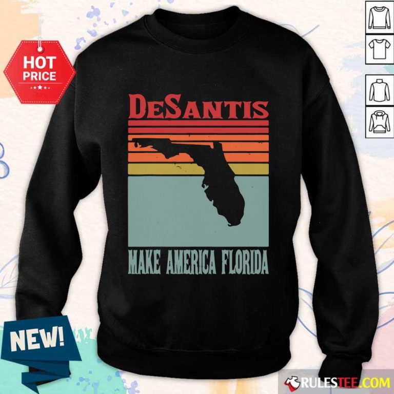 Happy Desantis Make America Florida Vintage Sweater