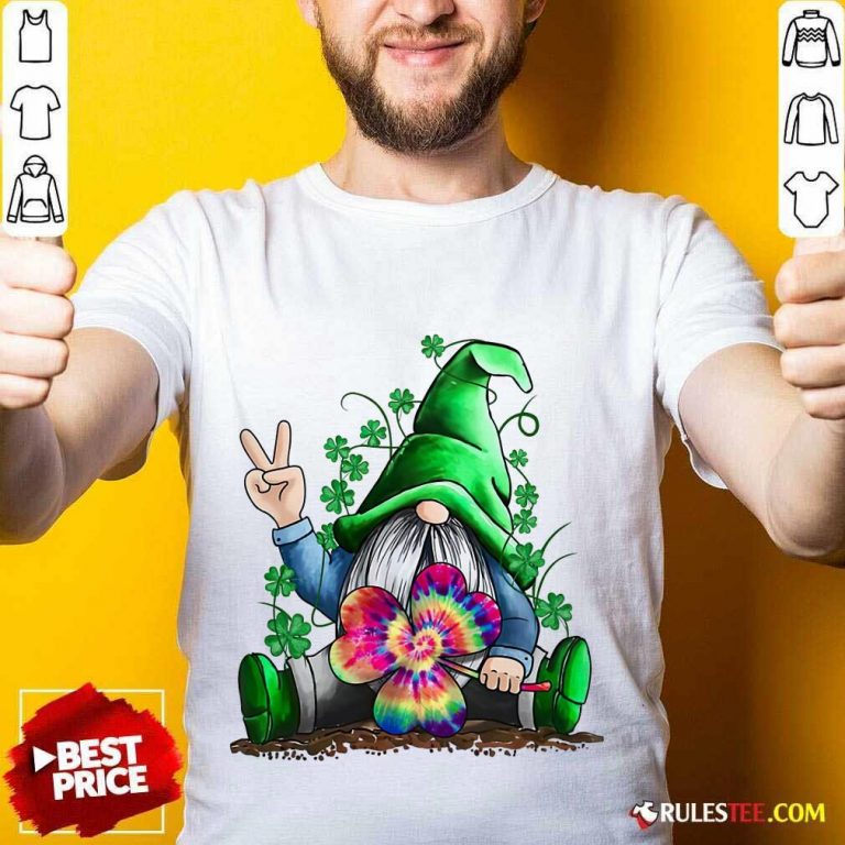 Happy St Patricks Day Hippie Gnome Shirt