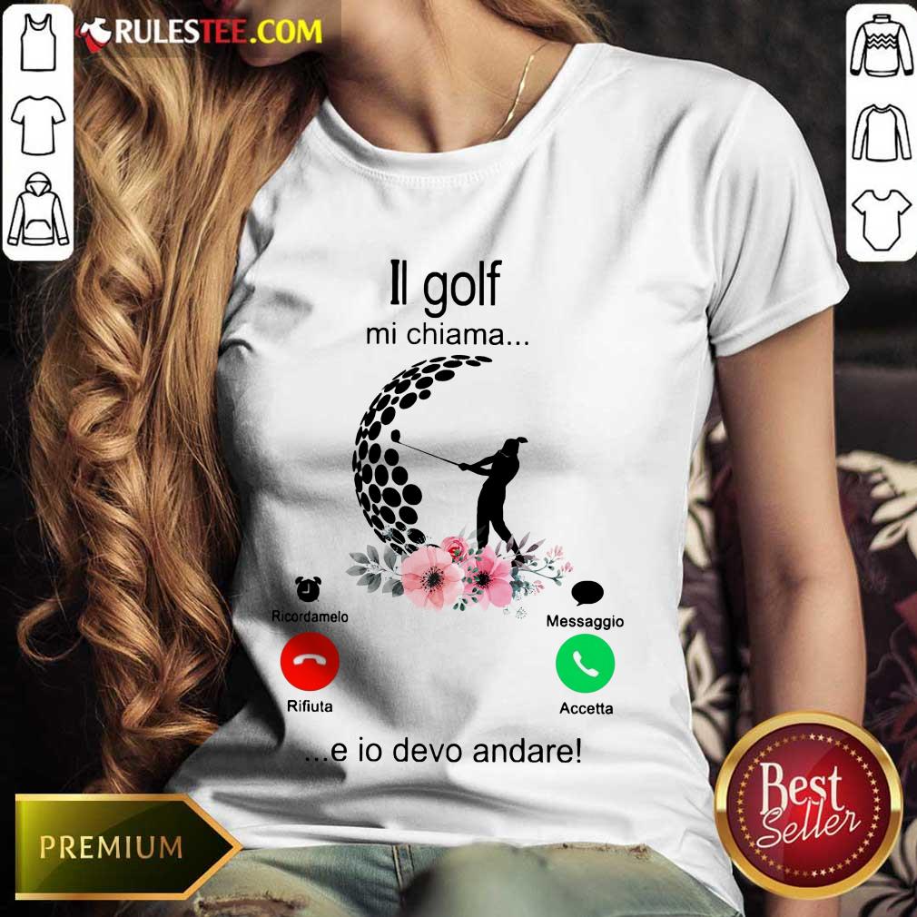 Hot Il Golf Mi Chiama Ladies Tee 
