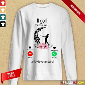 Hot Il Golf Mi Chiama Long-Sleeved