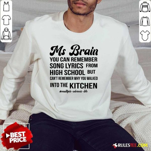 Nice Ms Brain You Can Remember Song Lyrics Sweater