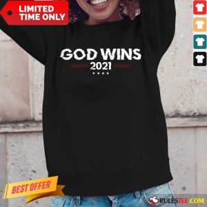 Original God Wins 2021 Long-Sleeved