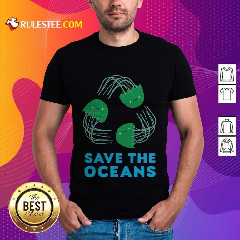 Premium Jellyfish Save The Oceans Shirt