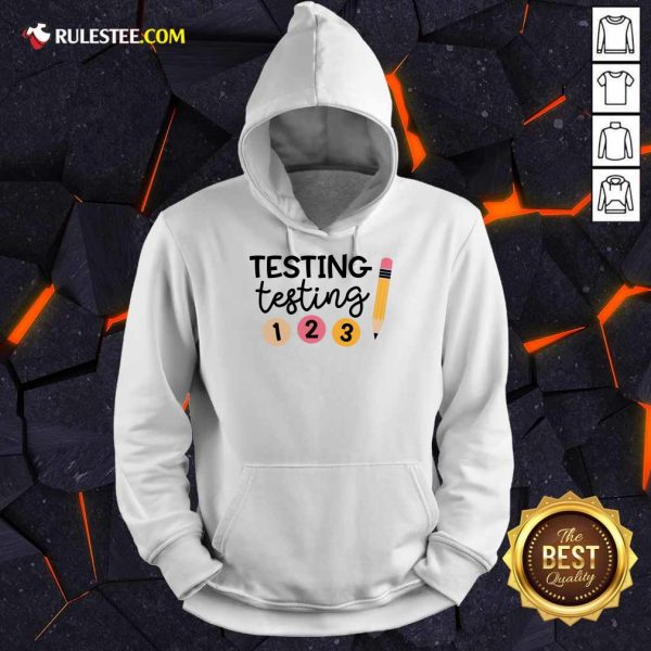 Premium Testing 1 2 3 Hoodie