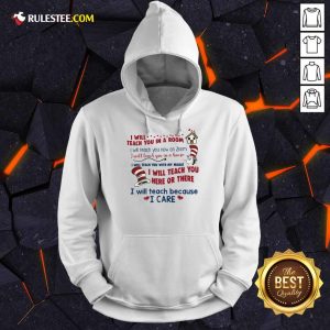 Pretty I Will Teach You Here Or There Hoodie