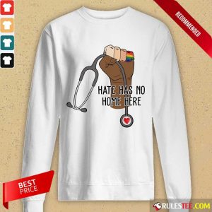 Top Hate Has No Home Here Long-Sleeved