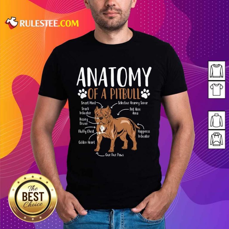 Anatomy Of A Pitbull Shirt