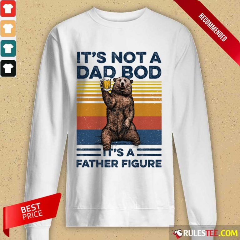 Bear Beer Dad Bod Father Figure Long-Sleeved