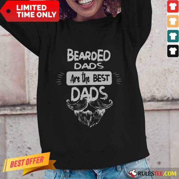 Bearded Dads Are The Best Dads Long-Sleeved