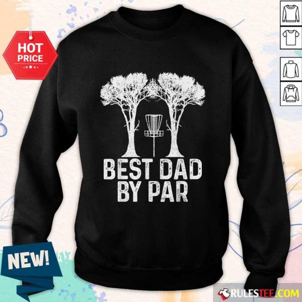Best Dad By Par Disc Golf Sweater