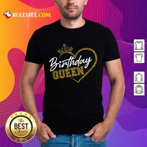 Birthday Queen Heart Shirt