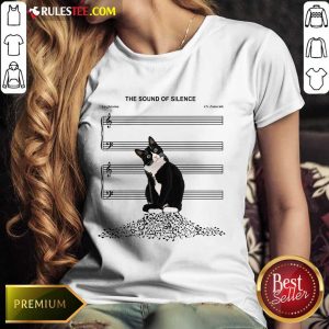 Cats And Music The Sound Of Silence Ladies Tee