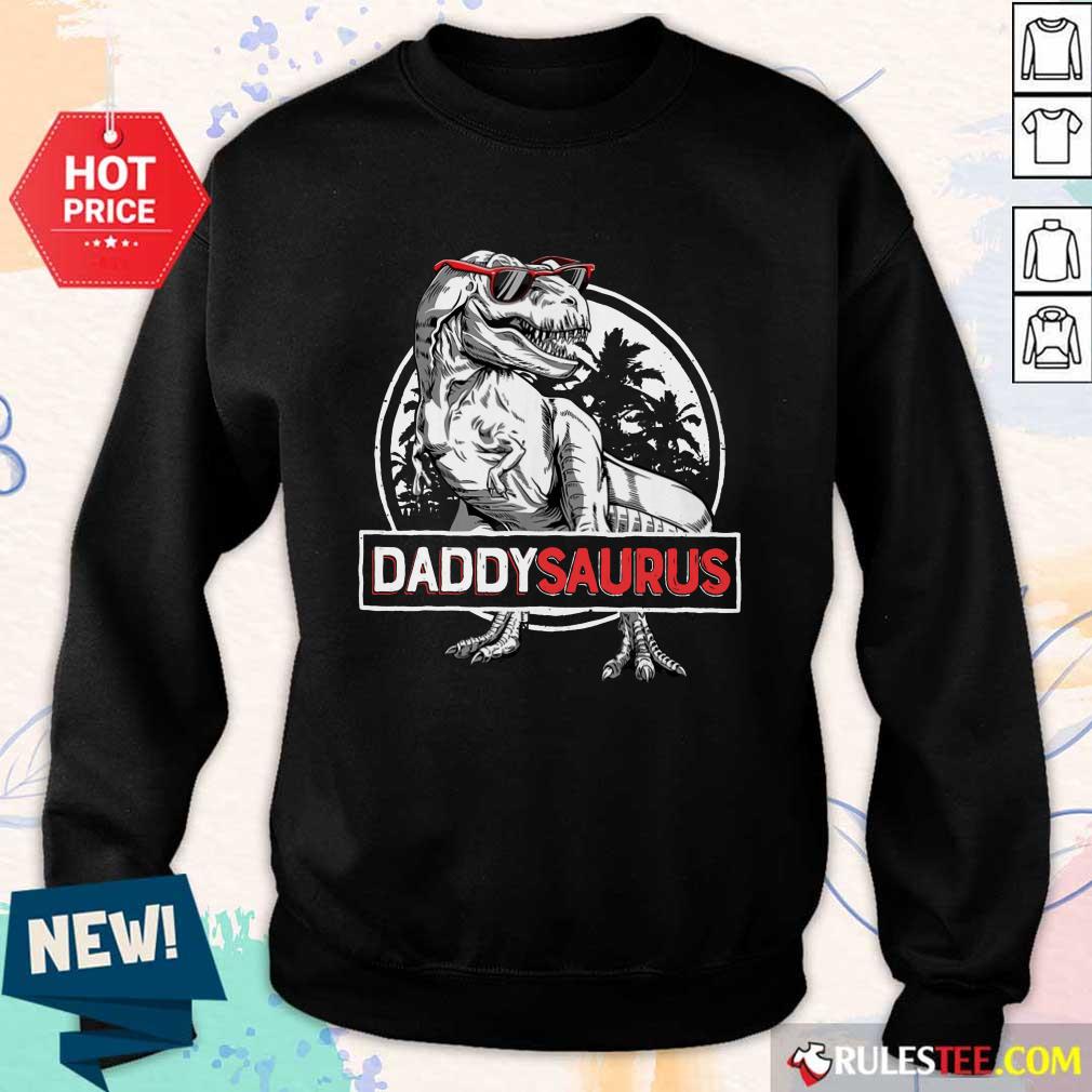 Daddy Saurus Father's Day Sweater