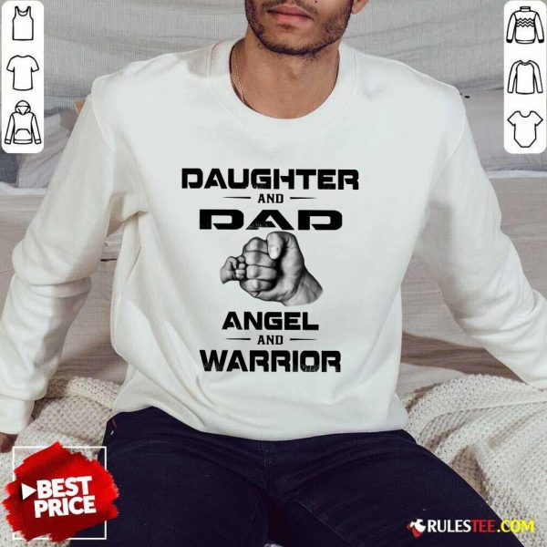 Daughter And Dad Angel And Warrior Sweater