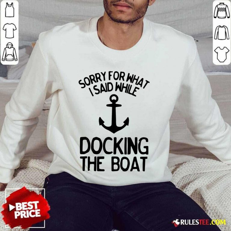 Docking The Boat Anchor Sweater