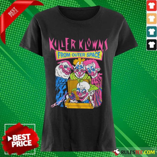 Killer Klowns From Outer Space Ladies Tee