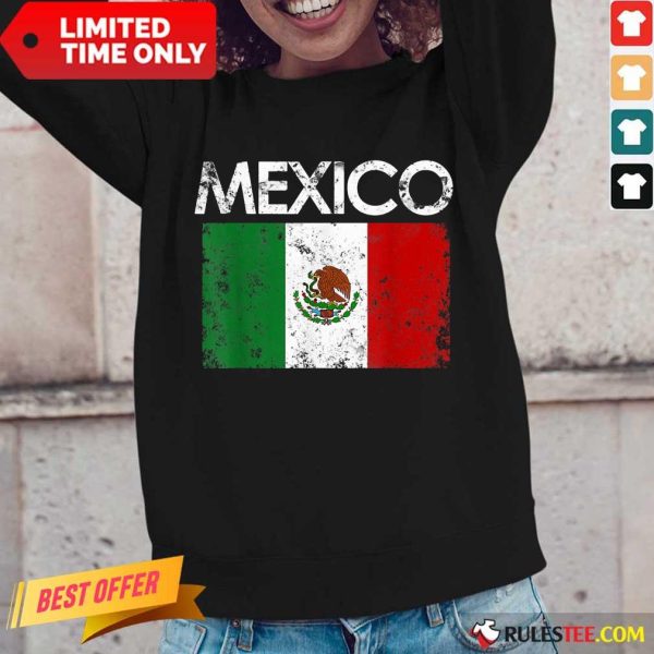 Mexico Flag Long-Sleeved