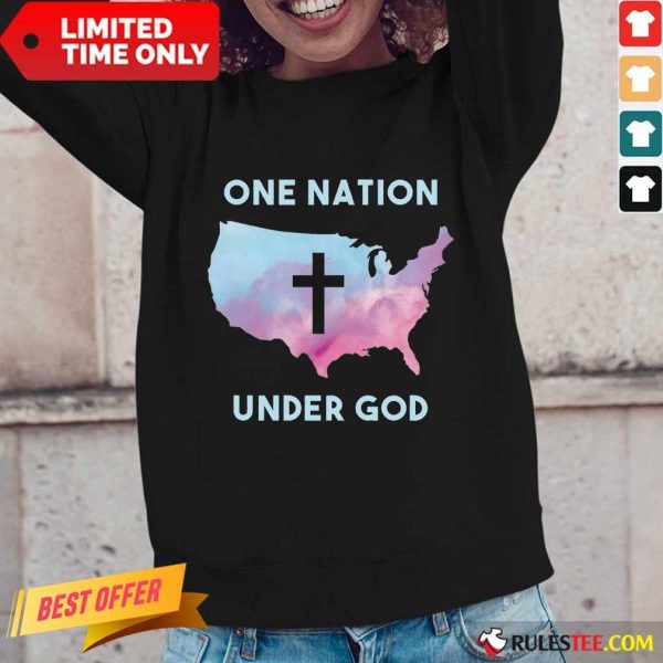 One Nation Under God Long-Sleeved