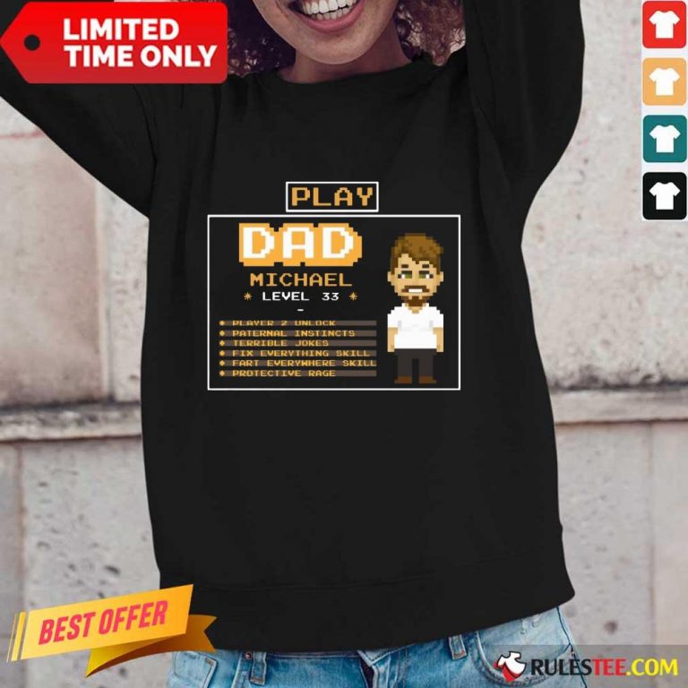 Playing Game Father Character Customize Long-Sleeved