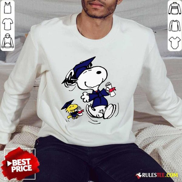 Snoopy And Graduation Sweater