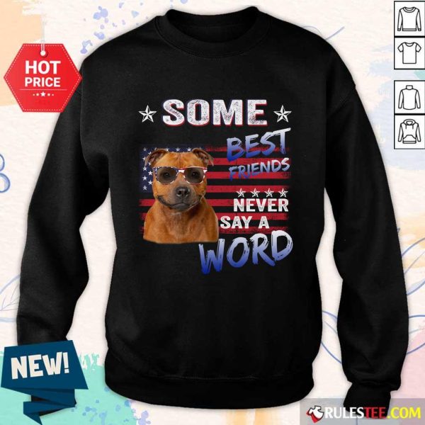 Staffordshire Best Friends Never Say A Word Sweater