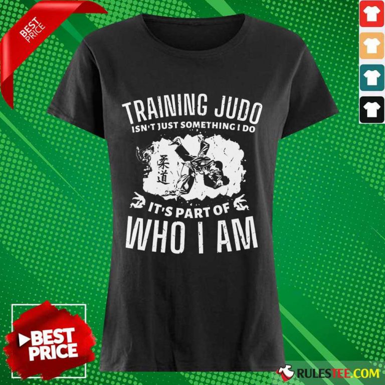 Training Judo Who I Am Ladies Tee