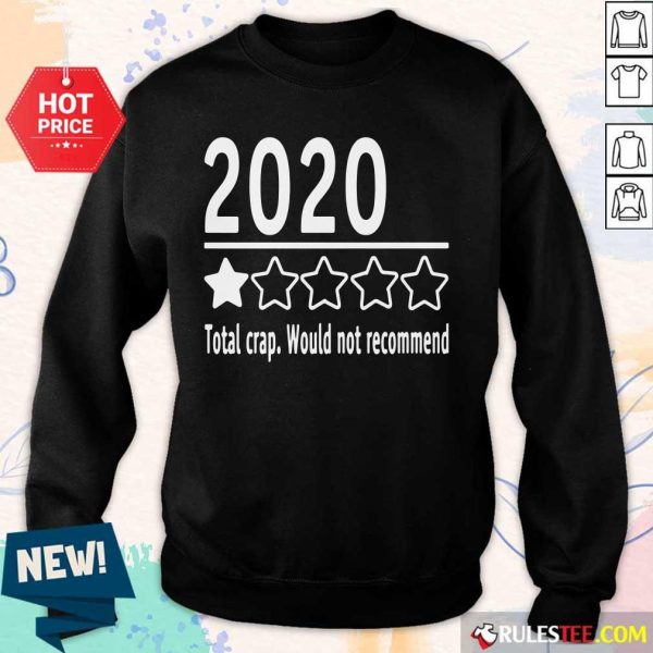 2020 Total Crap Would Not Recommend Sweater