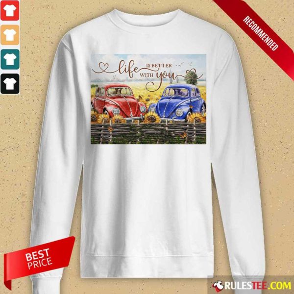 Car Life Is Better With You Mr And Mrs Thompson Long-Sleeved
