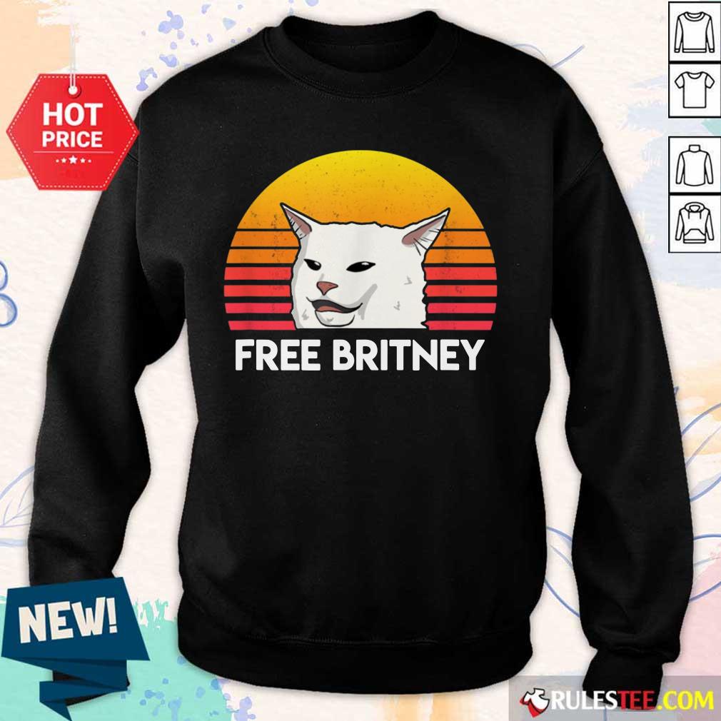 Cat Free Britney Movement Vintage Sweater