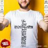 Cross You Say I Am Loved Shirt