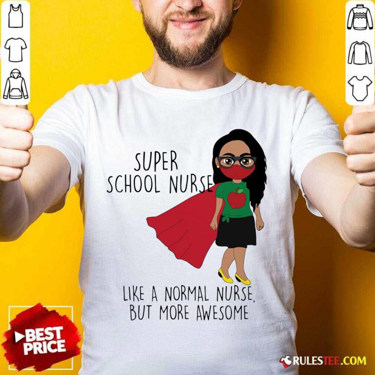Girl Super School Nurse Shirt