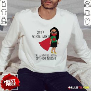 Girl Super School Nurse Sweater