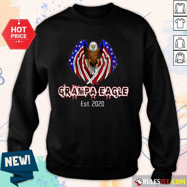 Grampa Eagle American 2020 Sweater