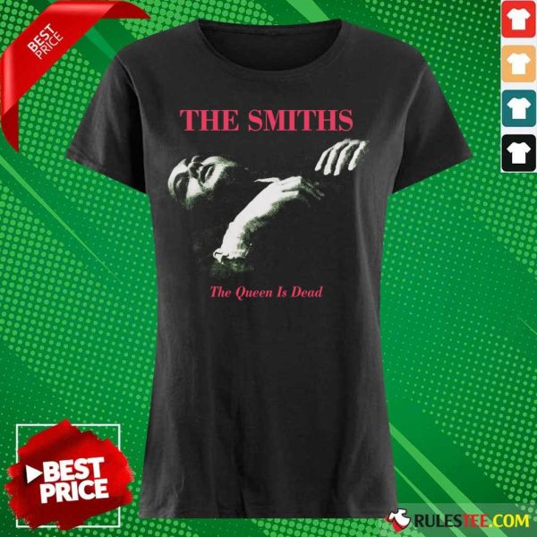 Hot The Smiths The Queen Is Dead Ladies Tee