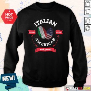 Italian American And Proud Full Color Sweater