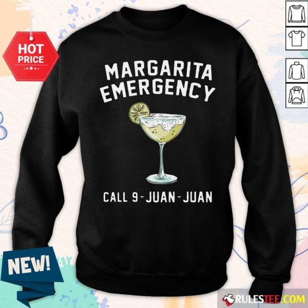 Margarita Emergency Call 9 Juan Juan Sweater