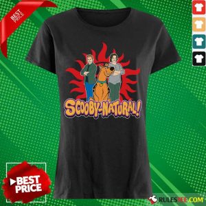 Scooby Doo And Supernatural Scooby Natural Ladies Tee