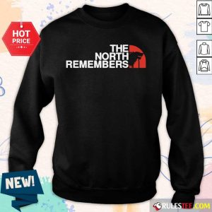 The North Remembers Wolf Black Sweater