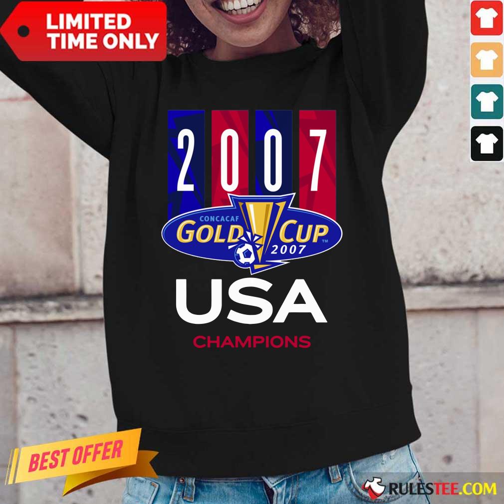 2007 Concacaf Gold Cup USA Champions Long-Sleeved