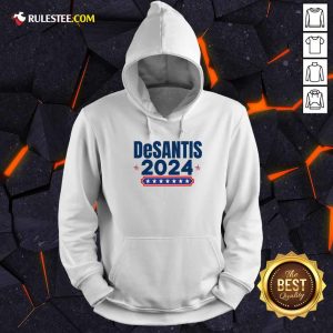 Desantis 2024 Stars And Stripes Red White And Blue Hoodie
