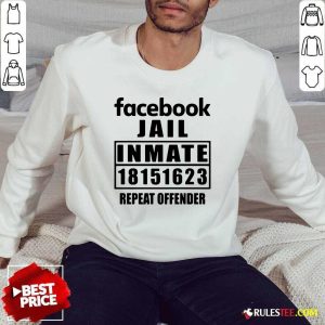 Facebook Jail Inmate 18151623 Repeat Offender Sweater