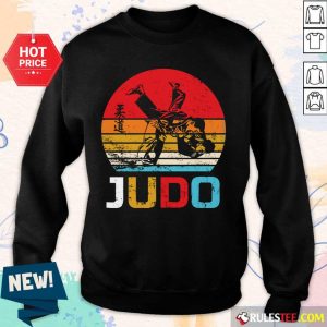 Judo Sunset Throw Vintage Sweater