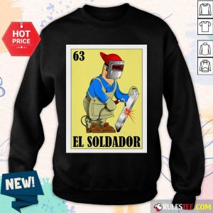Spanish Welder Lottery El Soldador Sweater