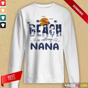Top The Beach Is Calling Nana James Tyler Ben Norah Long-Sleeved