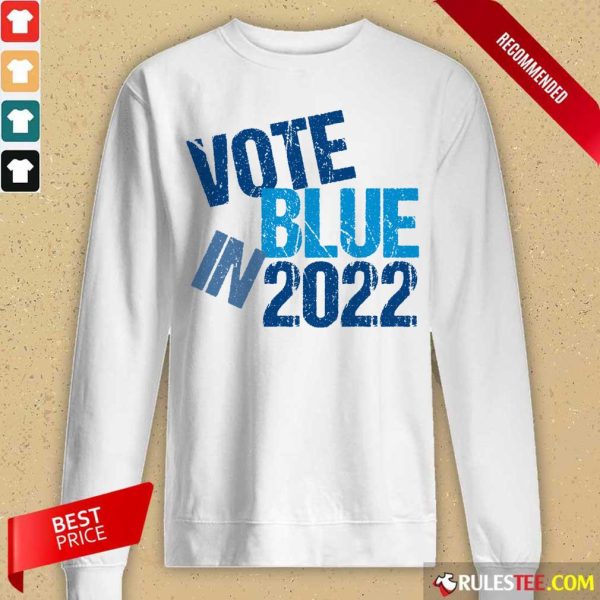 Top Vote Blue In 2022 Long-Sleeved