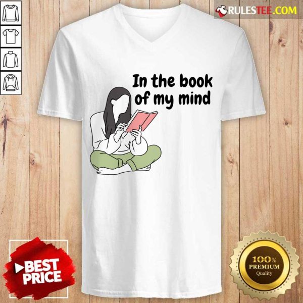 Girl In The Book Of My Mind V-neck
