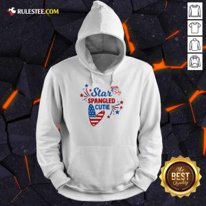 Star Spangled Cutie 4th Of July Hoodie